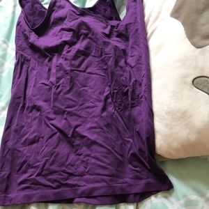 Purple tank top